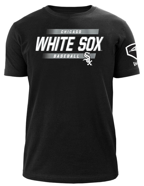 Men's Chicago White Sox Baseball Clubhouse Black New Era Tee