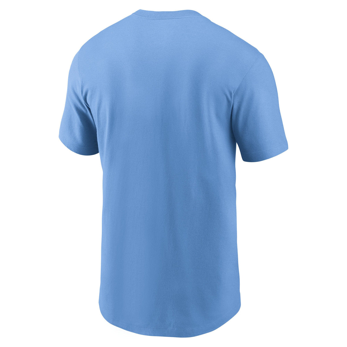 Mens Chicago Cubs Nike Valor Blue 2nd Alternate Wordmark T-Shirt
