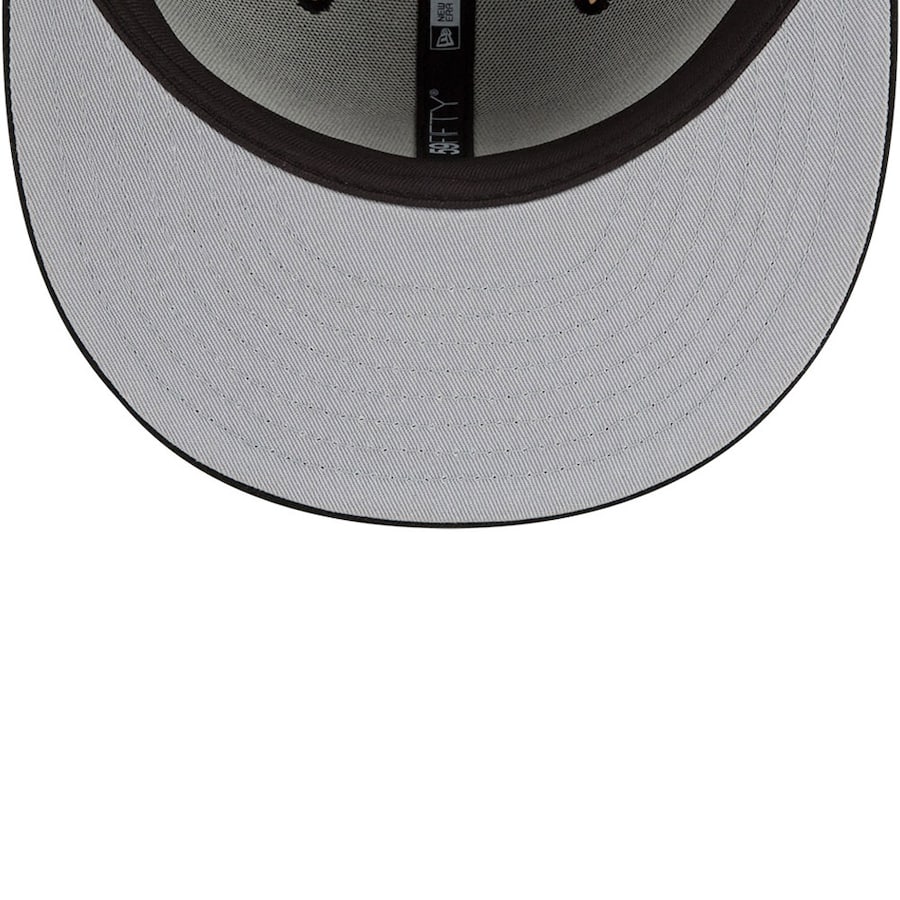 Men's Chicago Bulls 2021-2022 City Edition Black New Era 59FIFTY Fitted Hat
