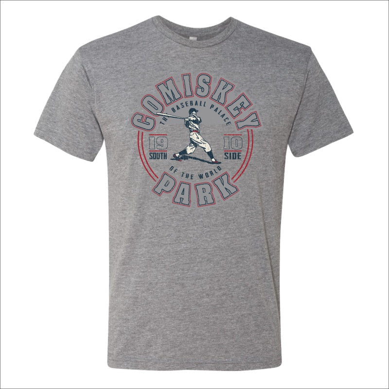 Men's Comiskey Park Heather Gray "The Baseball Palace" Tee