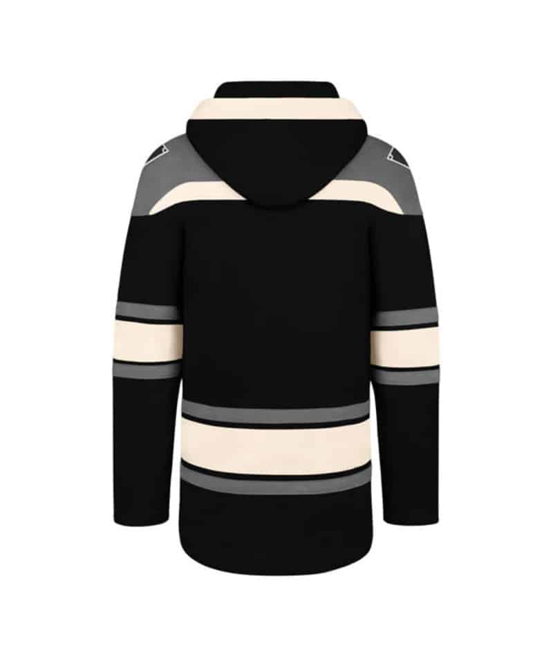 Men’s Chicago White Sox Jet Black Superior Lacer Hoodie By ’47 Brand