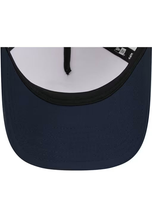 Men's Chicago Bears New Era White/Navy B 2025 NFL Training Camp 9FORTY M-Crown Adjustable A-Frame Hat