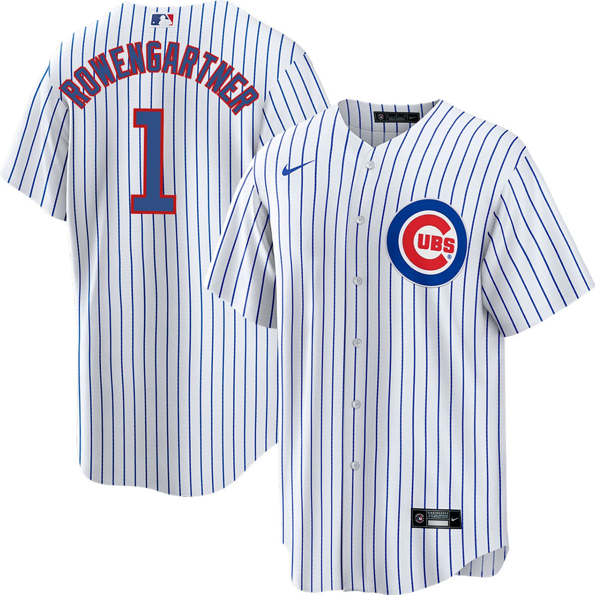 NIKE Men's Henry Rowengartner Chicago Cubs White Home Replica Jersey