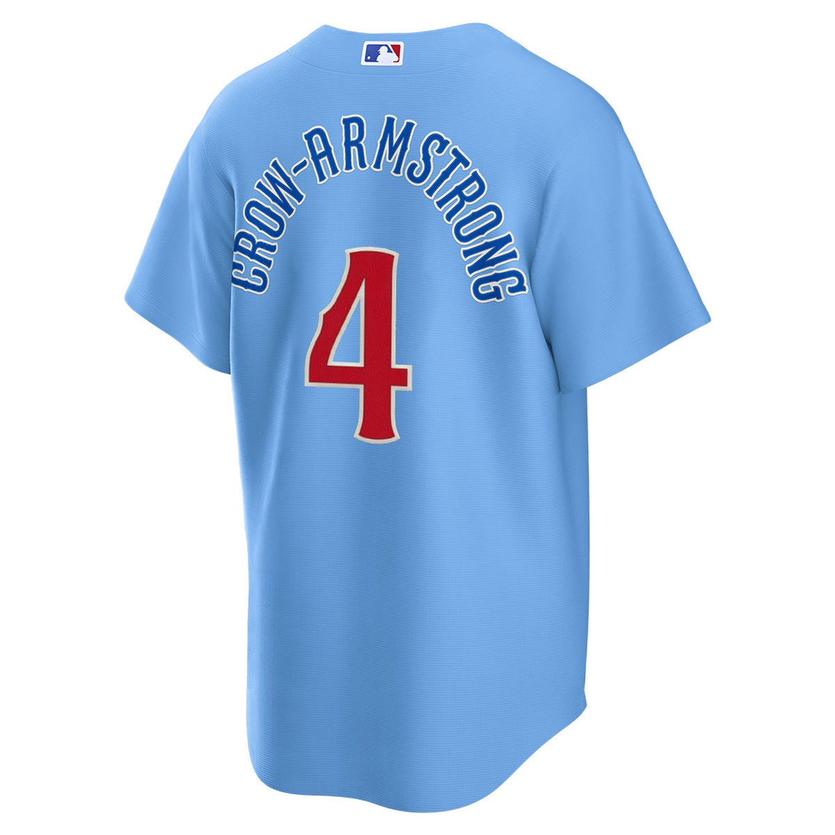 NIKE Youth Chicago Cubs Pete Crow-Armstrong Light Blue 2nd Alternate Replica Jersey