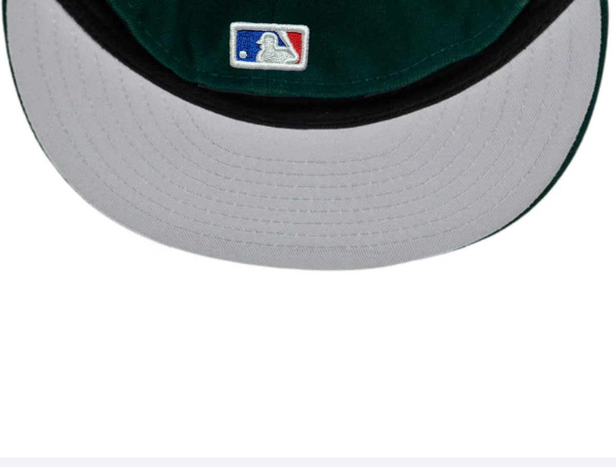 Chicago Cubs New Era 1:20 Clock Forest Green 59FIFTY Fitted Hat