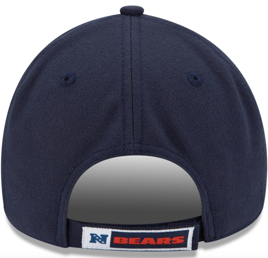 Youth Chicago Bears Navy The League 9FORTY Adjustable Game Cap