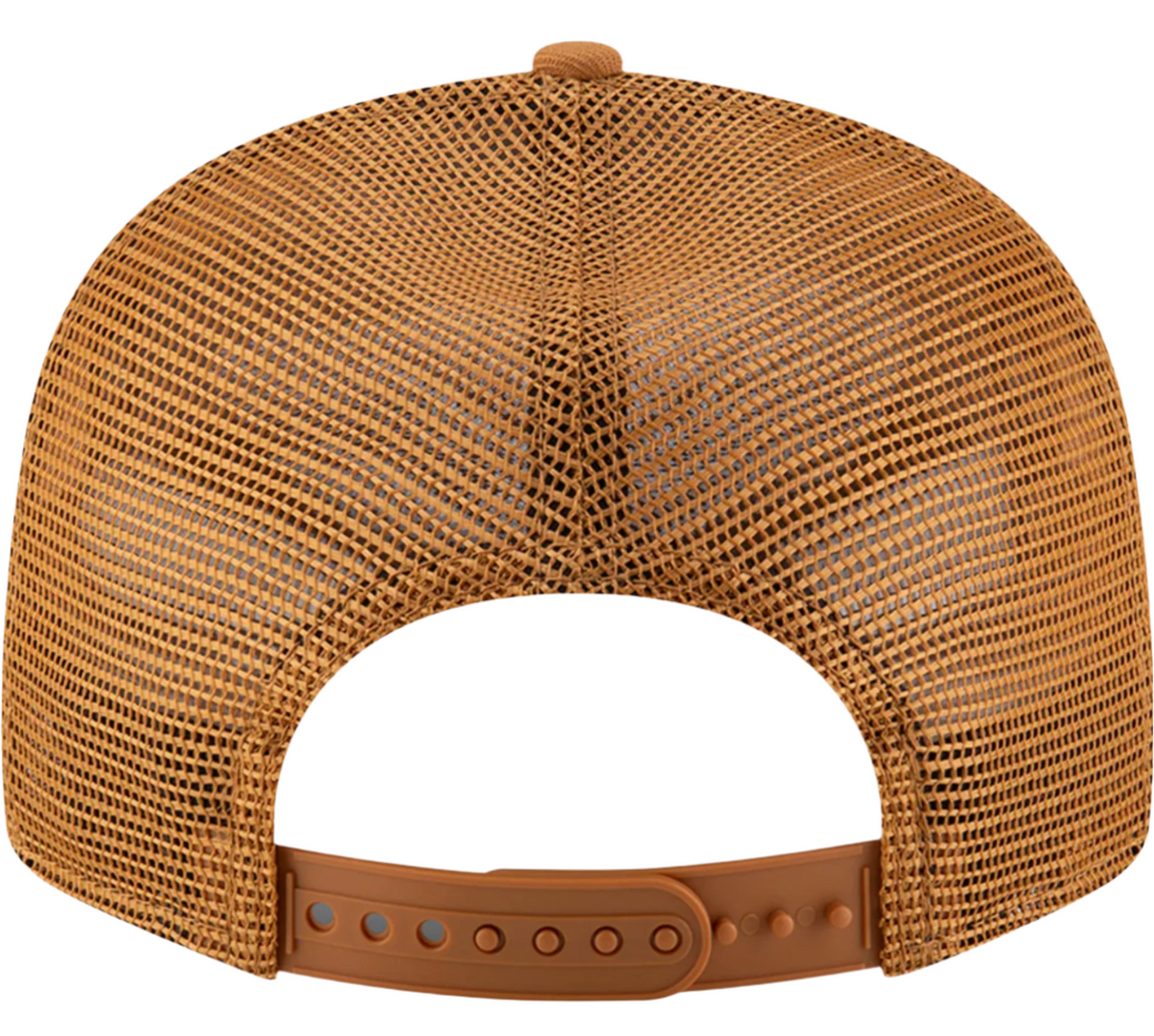 Chicago Bulls New Era Bronze Low Profile Trucker 9FIFTY Snapback Hat