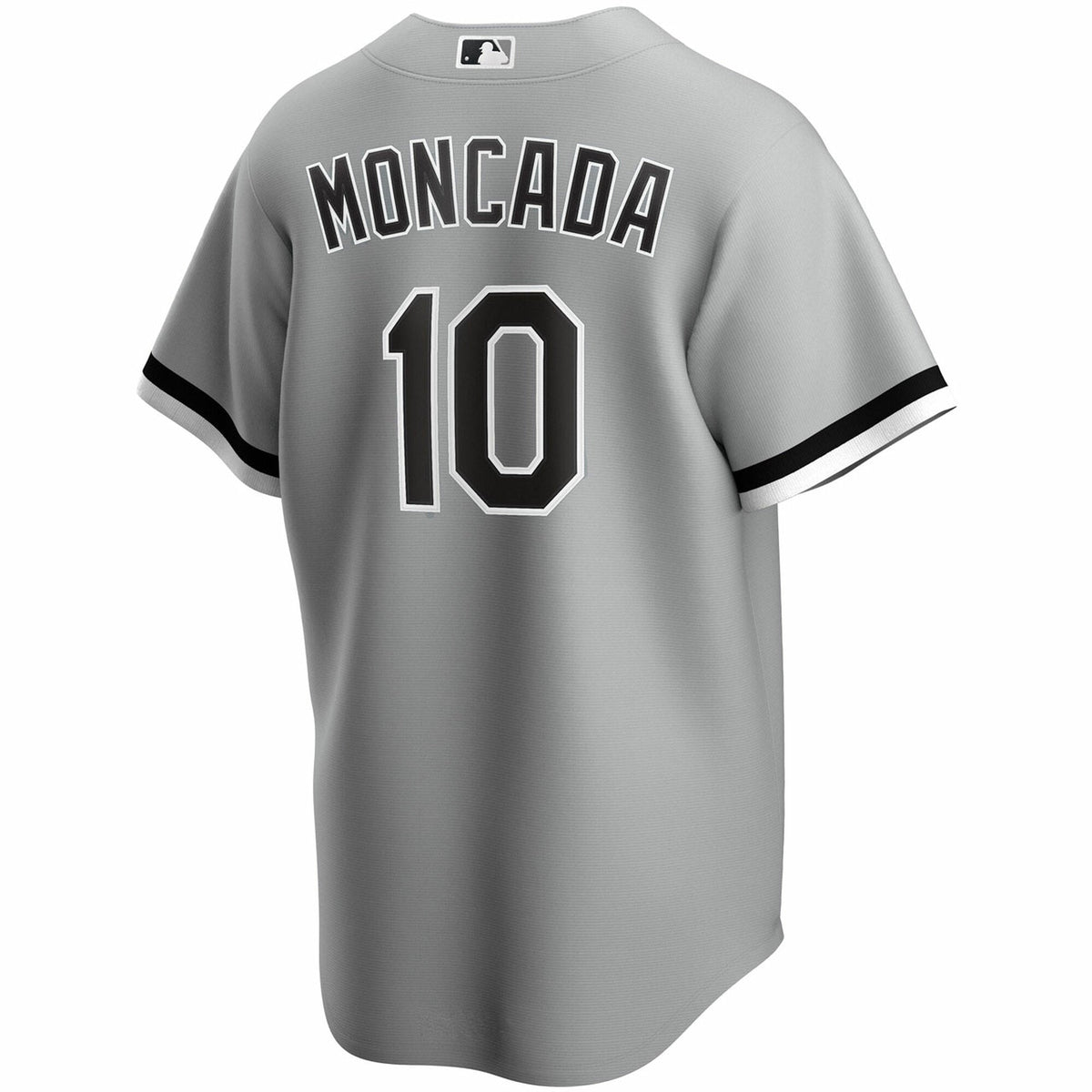 Men's Yoan Moncada Chicago White Sox Nike Gray Road Replica Team Jersey