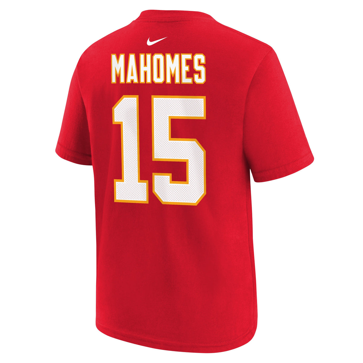 Youth Kansas City Chiefs Patrick Mahomes Nike Red Super Bowl LVII Name & Number T-Shirt