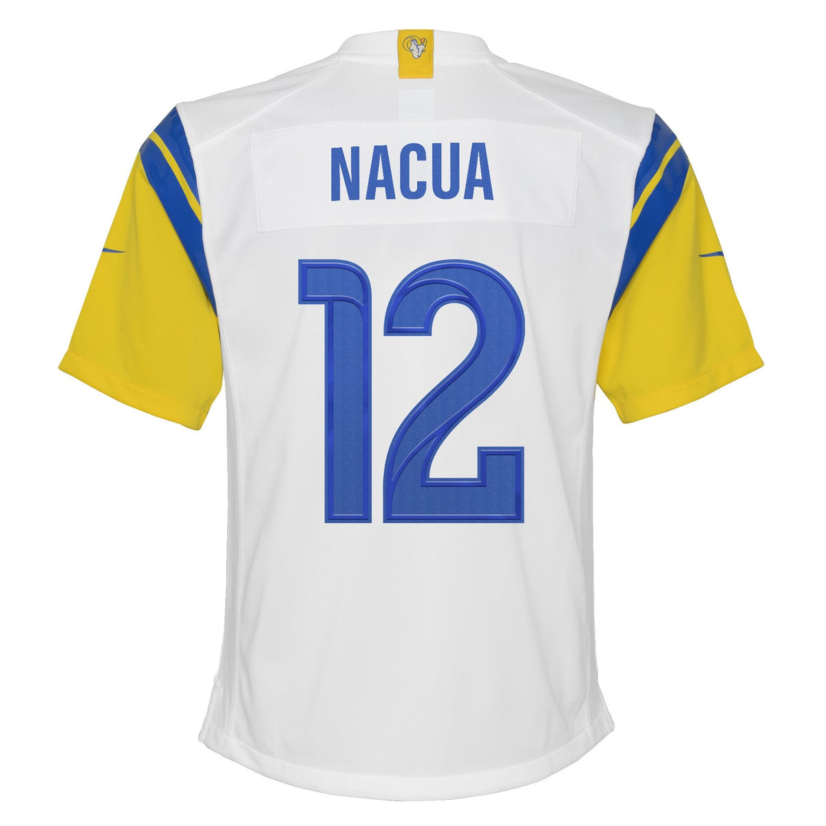 Youth Los Angeles Rams Puka Nacua Nike White Alternate Game Jersey
