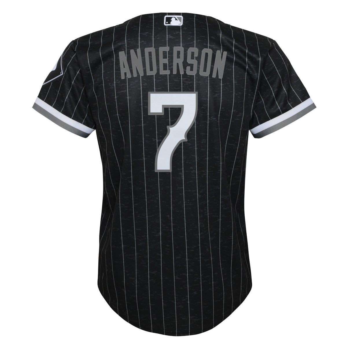 Tim Anderson Chicago White Sox Child Nike Black City Connect Replica Jersey
