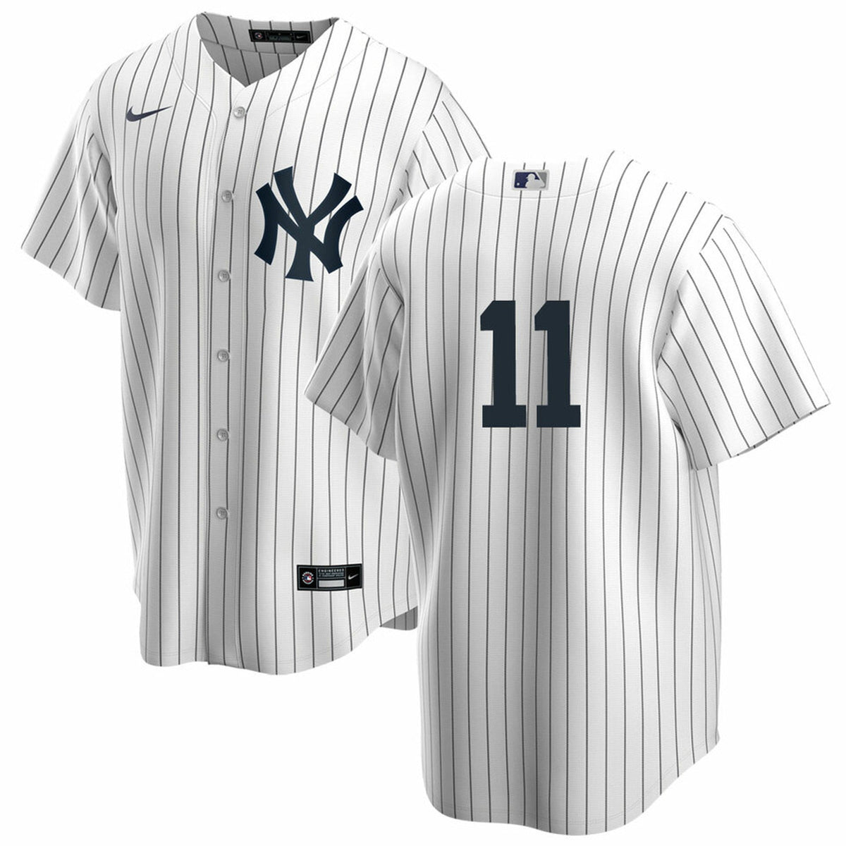 Men's Nike Anthony Volpe #11 White New York Yankees Home Official Replica Player Jersey