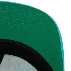 Vancouver Grizzlies Mitchell & Ness Teal Hardwood Classics Ground 2.0 Snapback Hat-Teal