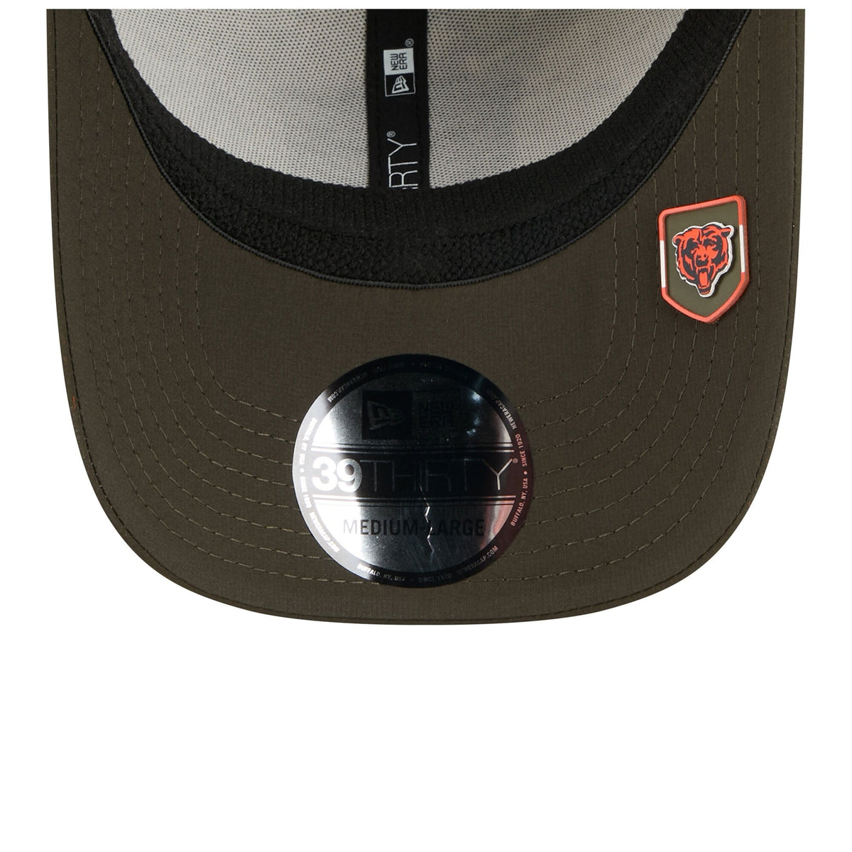 Men's New Era Camo Chicago Bears 2025 Salute to Service 39THIRTY Flex Hat