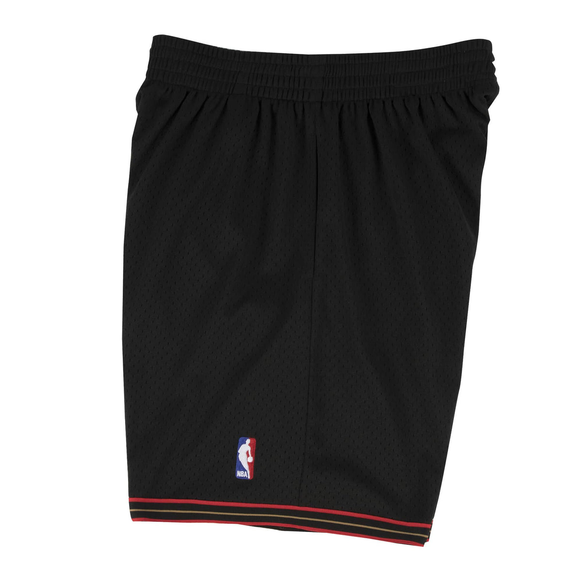 Men's Philadelphia 76ers Mitchell and Ness Hardwood Classics Black 2000-01 Swingman Shorts