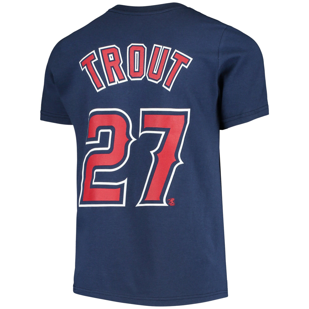 Youth Mike Trout Los Angeles Angels Nike Navy Name & Number T-Shirt
