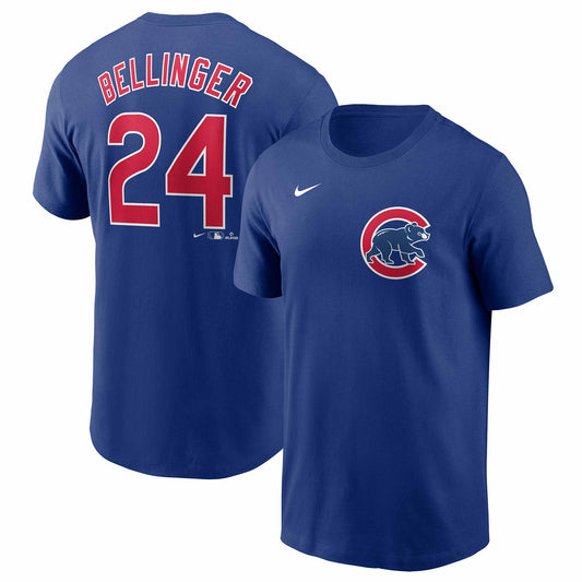 Youth Chicago Cubs Cody Bellinger Nike FUSE Royal Blue Name & Number T-Shirt