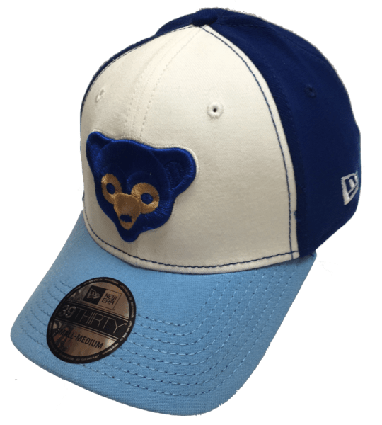Chicago Cubs 1969 Logo 39THIRTY Flex Fit Hat By New Era