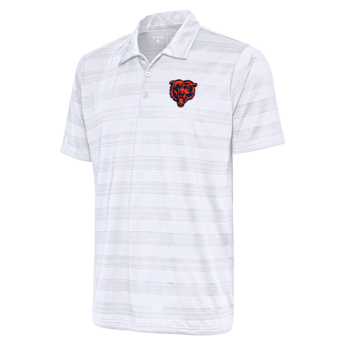 Men's Chicago Bears Antigua White Compass Polo