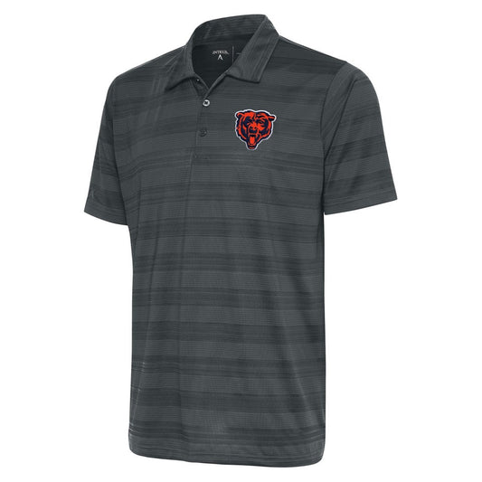 Men's Chicago Bears Antigua Carbon Compass Polo
