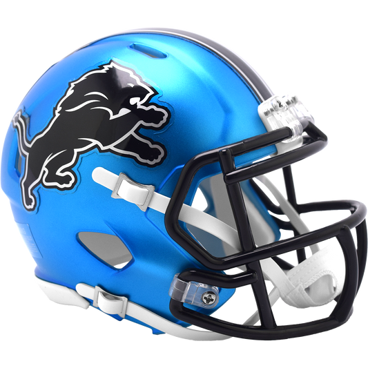Detroit Lions Alternate Blue Speed Mini Helmet