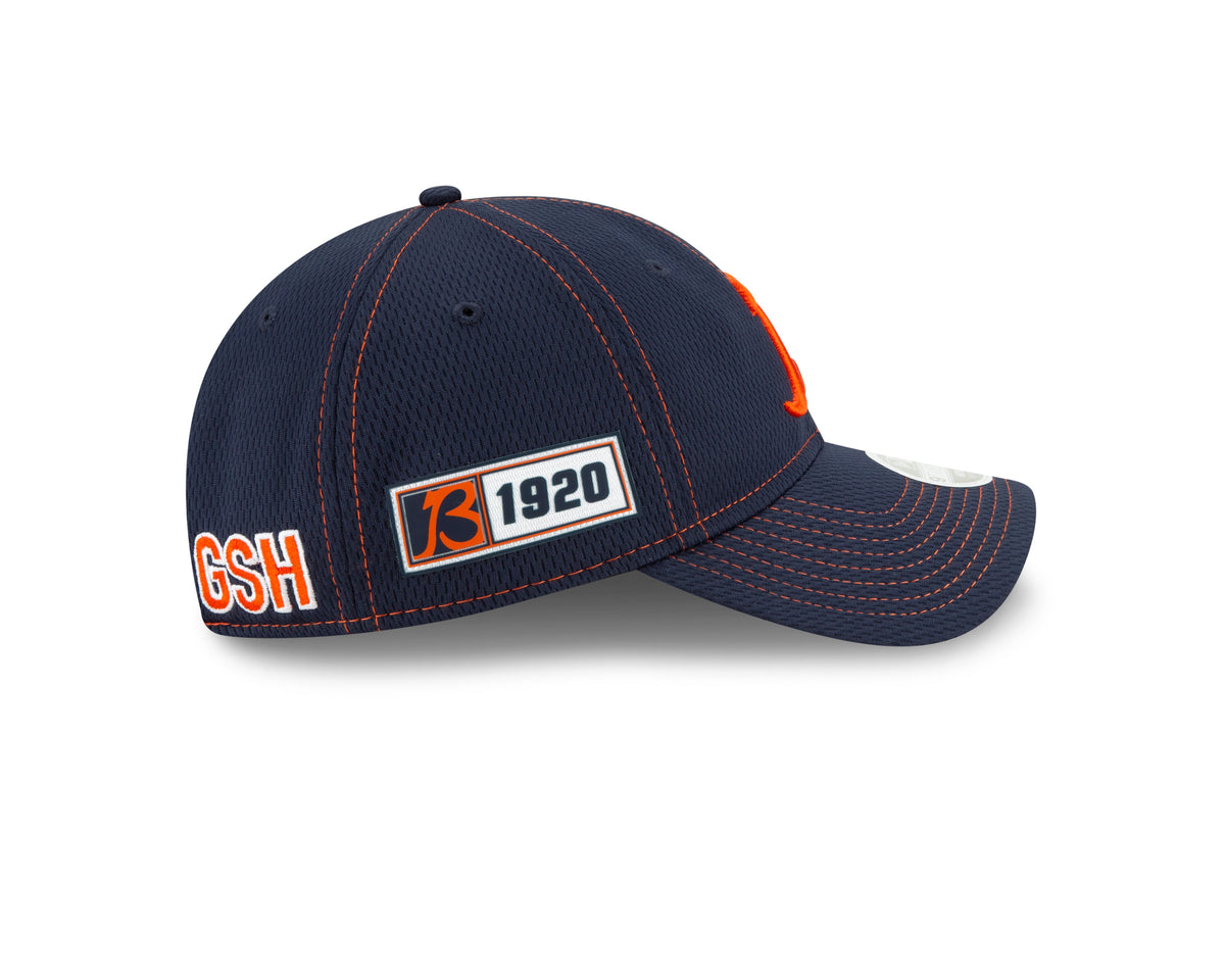 Women's Chicago Bears 2019 Established Collection Sideline Road "B" Logo 9TWENTY Adjustable Flex Hat