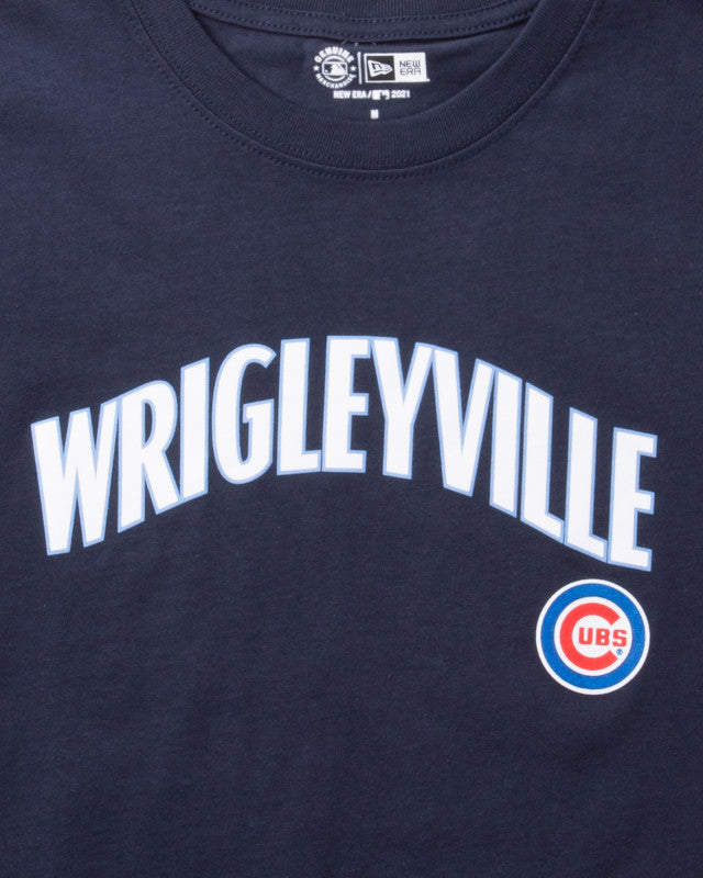 Men's Chicago Cubs City Connect Navy New Era Tee
