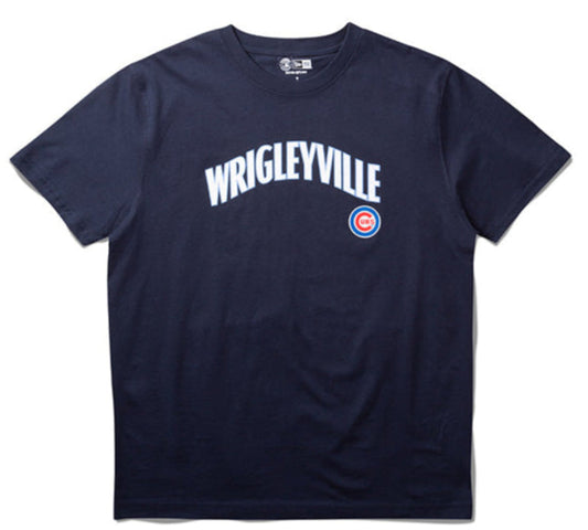 Men's Chicago Cubs City Connect Navy New Era Tee