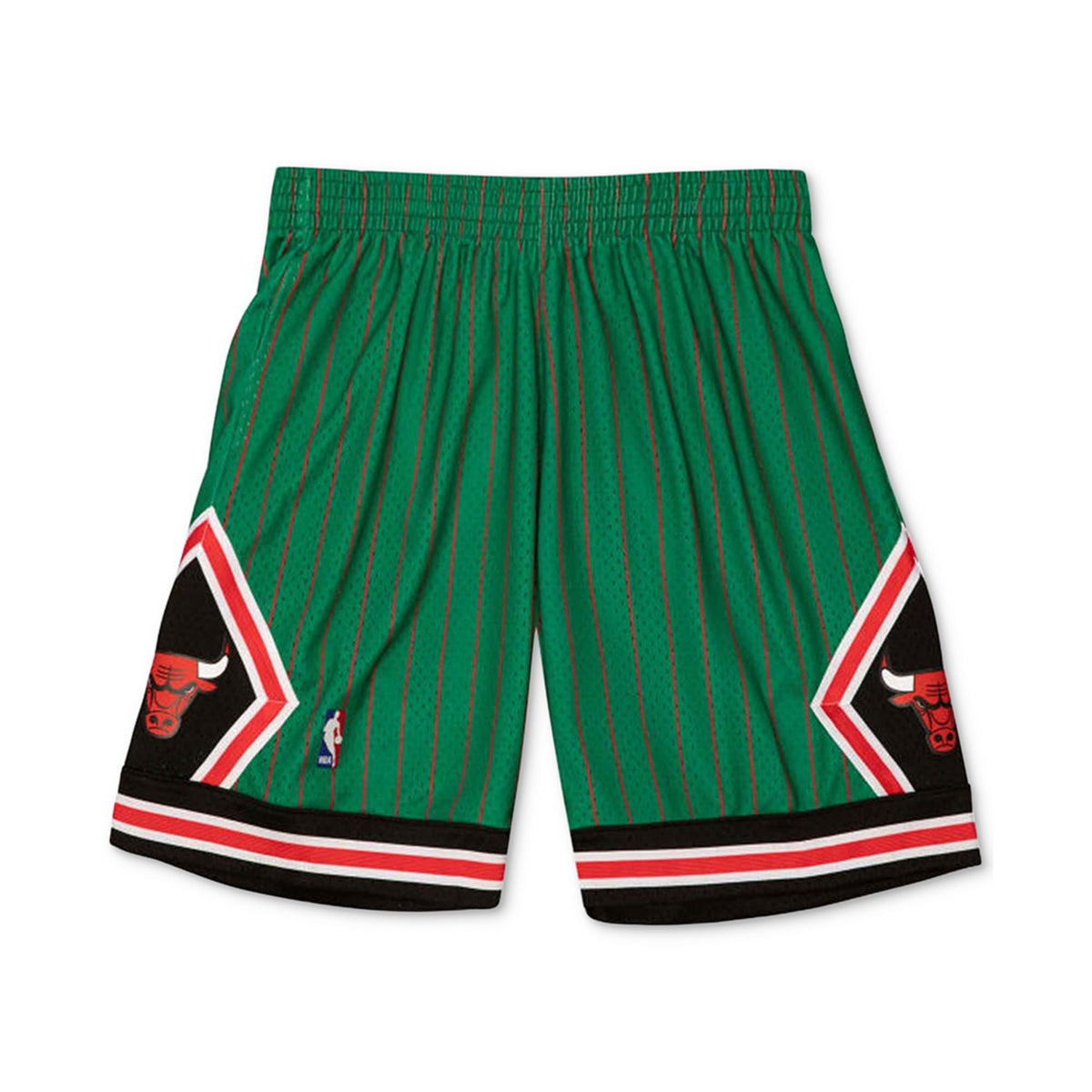 Men's Mitchell & Ness Chicago Bulls Hardwood Classic Green Reload Swingman Shorts