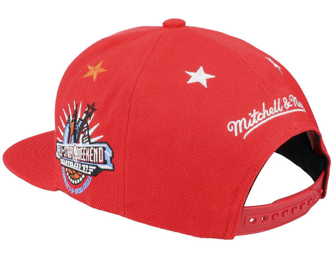 Atlanta Hawks NBA 97 Top Star HWC Red Mitchell & Ness Snapback Hat