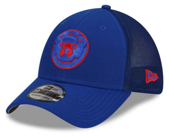 Men's Chicago Cubs New Era Royal Blue Batting Practice 39THIRTY Flex-Fit Hat