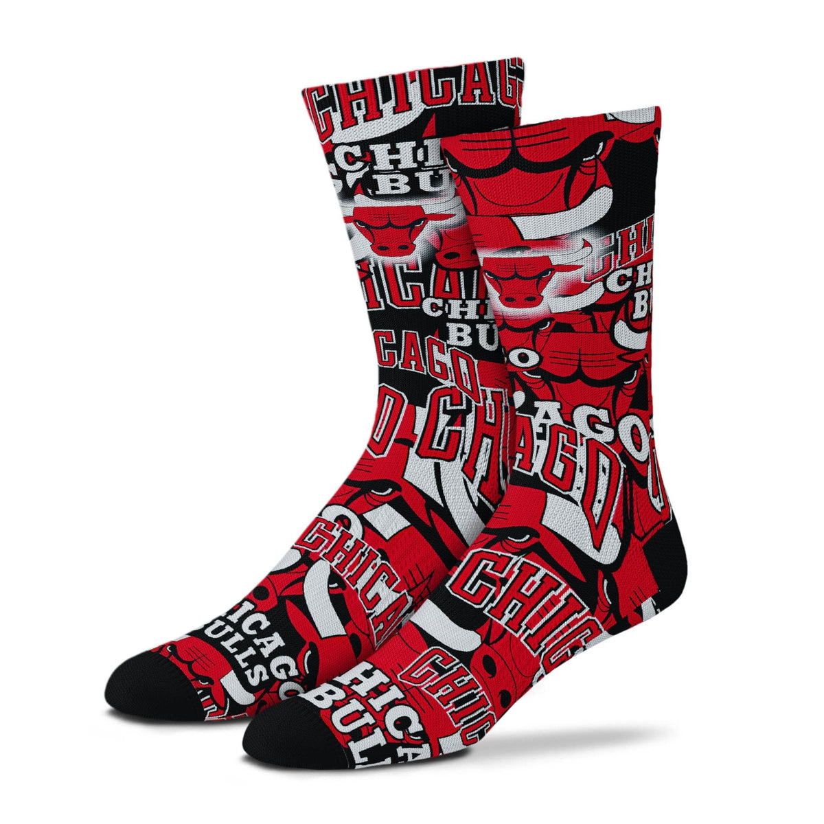 Adult Chicago Bulls NBA Montage FBF Socks