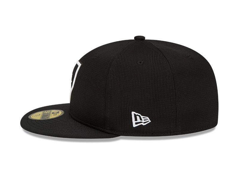 Men's Chicago White Sox Black Alternate 2022 New Era Clubhouse Collection 59FIFTY Fitted Hat
