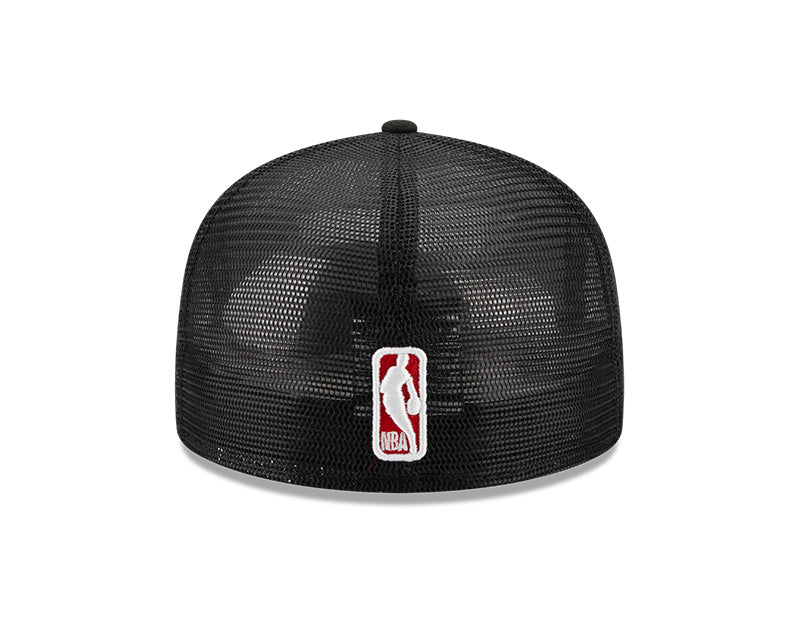 Men's NBA Chicago Bulls 59Fifty Black Classic Trucker Fitted Hat