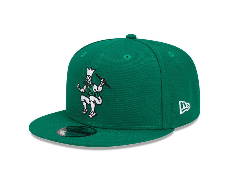 Boston Celtics New Era 2021/22 City Edition Alternate 9FIFTY Snapback Adjustable Hat - Kelly Green