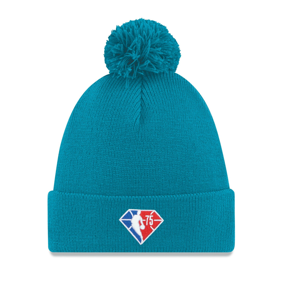 San Antonio Spurs '21 NBA City Edition New Era Teal Alternate Cuffed Knit Hat