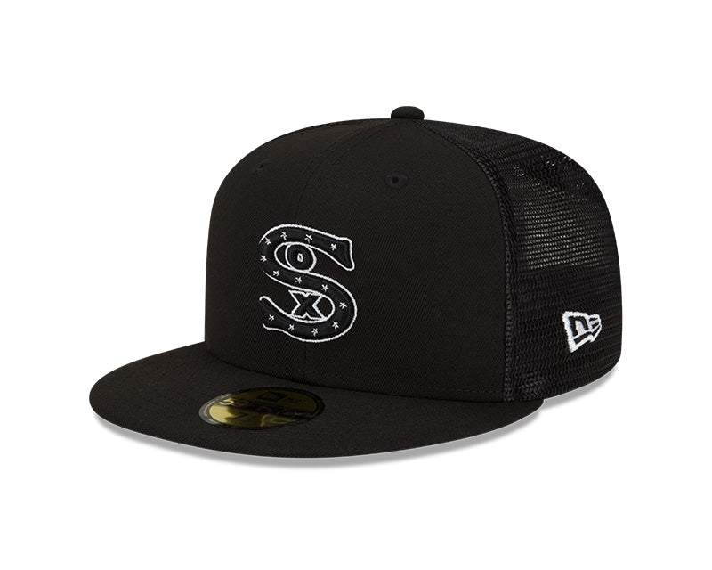 Chicago White Sox New Era Black 2022 Spring Training 59FIFTY Fitted Hat