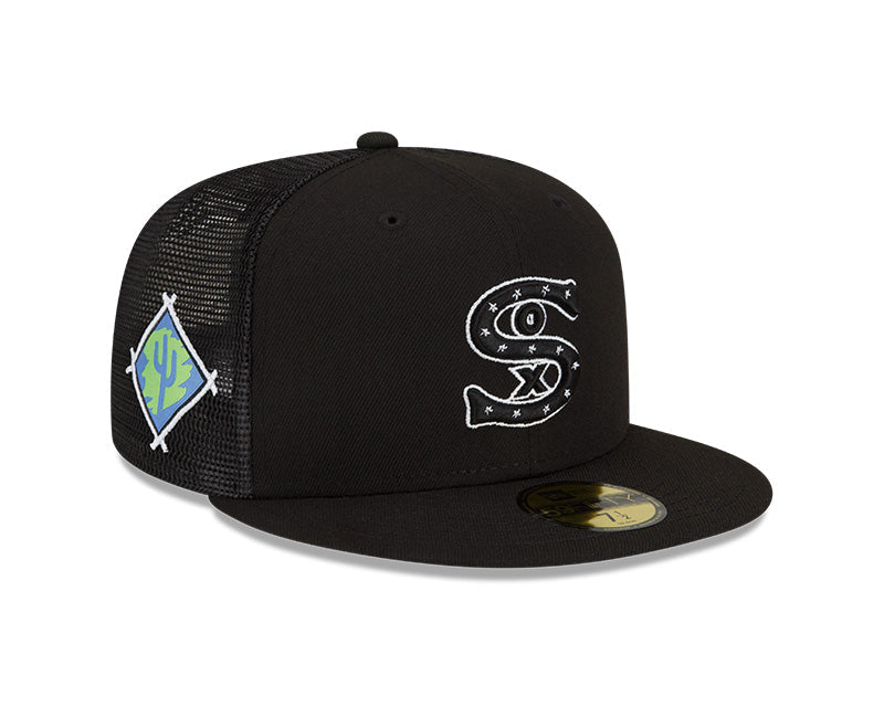 Chicago White Sox New Era Black 2022 Spring Training 59FIFTY Fitted Hat