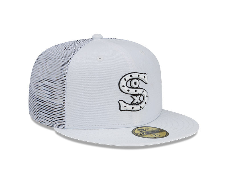 Chicago White Sox New Era White 2022 Batting Practice 59FIFTY Fitted Hat