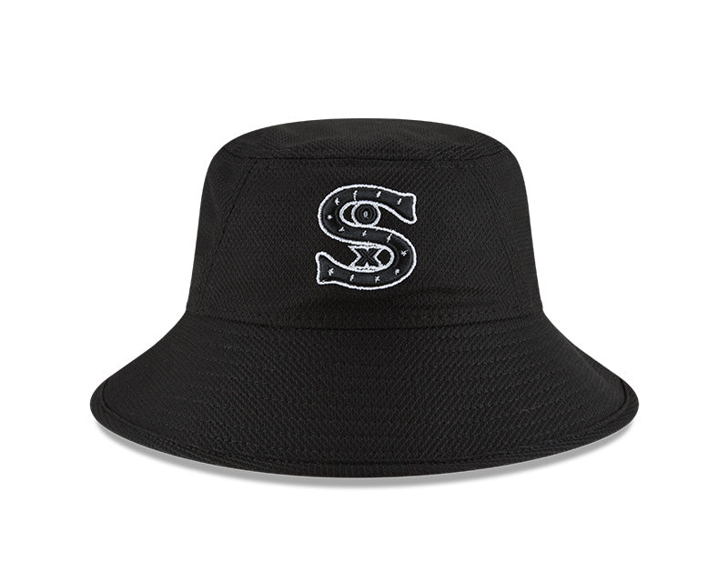 Chicago White Sox Black 2022 Batting Practice Bucket Hat By New Era