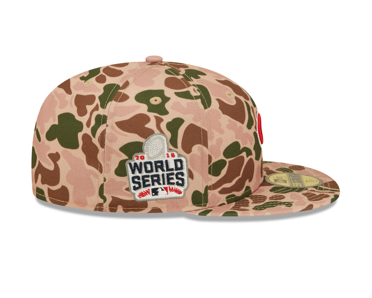 Chicago Cubs New Era 2016 World Series Duck Camo 59FIFTY Fitted Hat