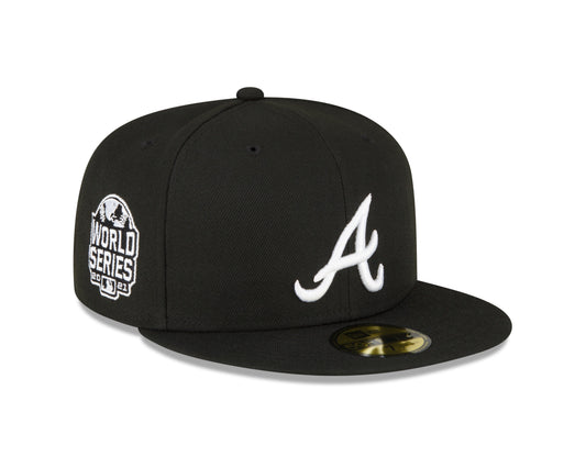 Atlanta Braves 2021 World Series Black New Era 59Fifty Fitted Hat