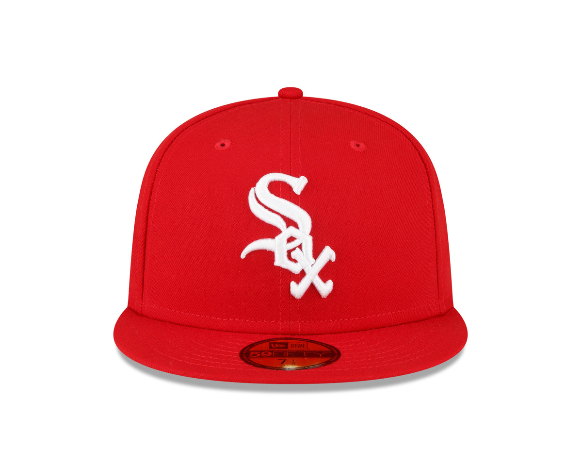 Chicago White Sox Classic Scarlet 2005 World Series New Era 59FIFTY Fitted Hat