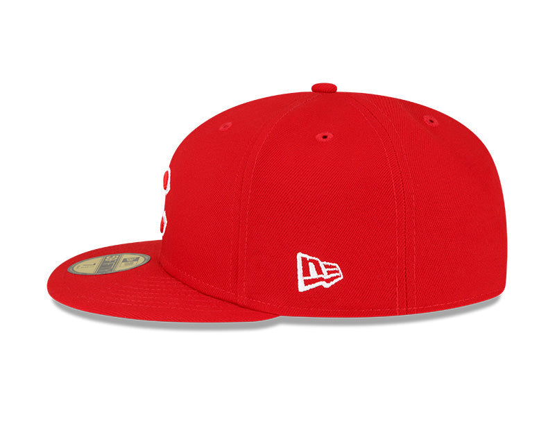 Men's Chicago Cubs New Era 2016 World Series Red 59FIFTY Fitted Hat