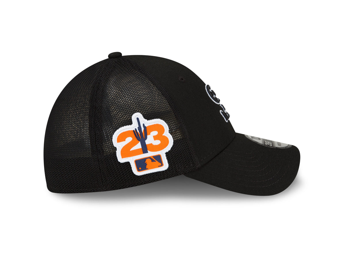 Men's Chicago White Sox New Era Black 2023 Spring Training 39THIRTY Flex-Fit Hat