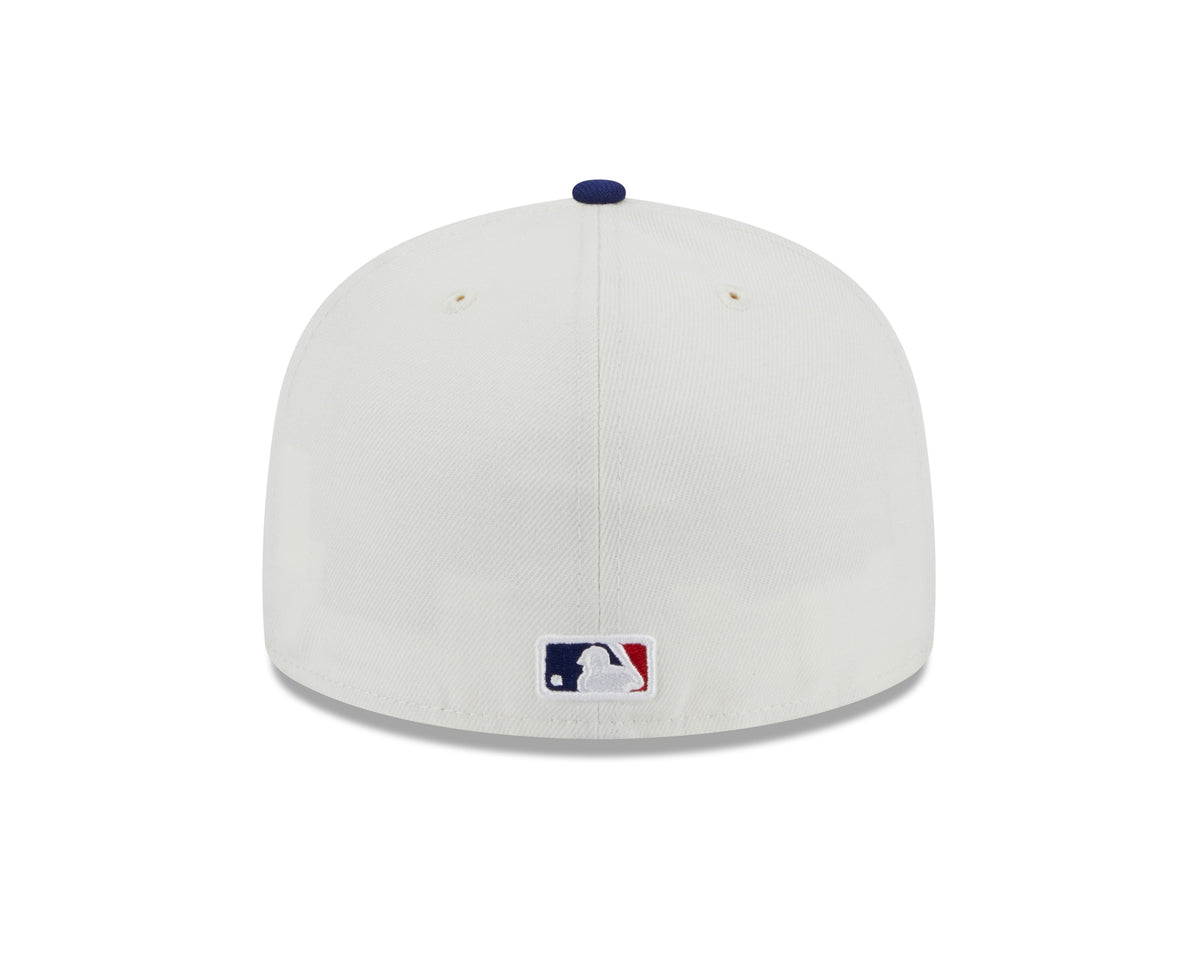 Los Angeles Dodgers 1988 World Series Cream/Royal New Era Retro 59FIFTY Fitted Hat