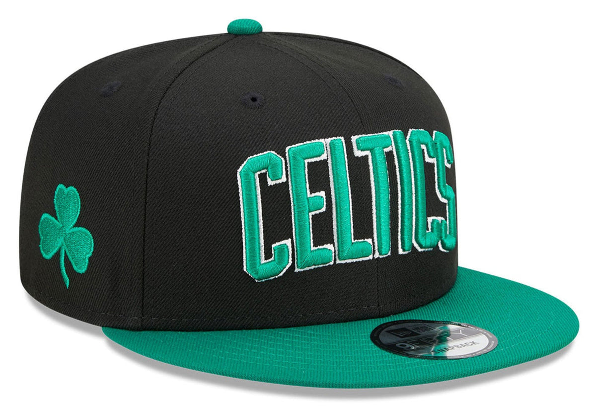 Boston Celtics New Era 2024 Black Statement Edition 9FIFTY Adjustable Hat