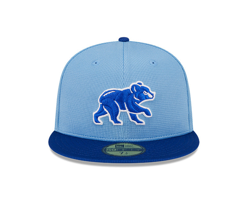 Chicago Cubs New Era Blue Spring Training 59FIFTY Fitted Hat
