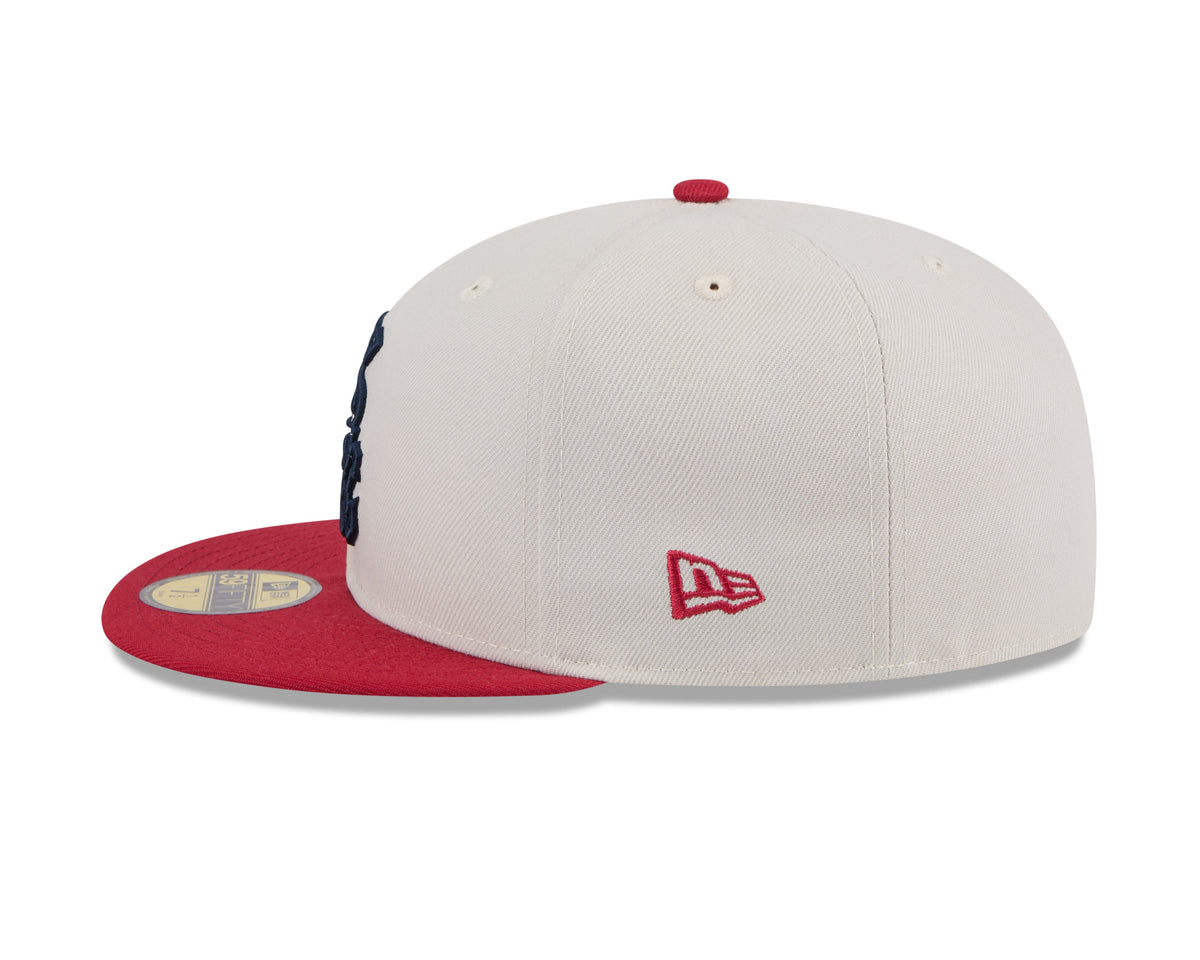 Chicago White Sox 2024 4th of July Stone/Red On Field New Era 59FIFTY Fitted Hat