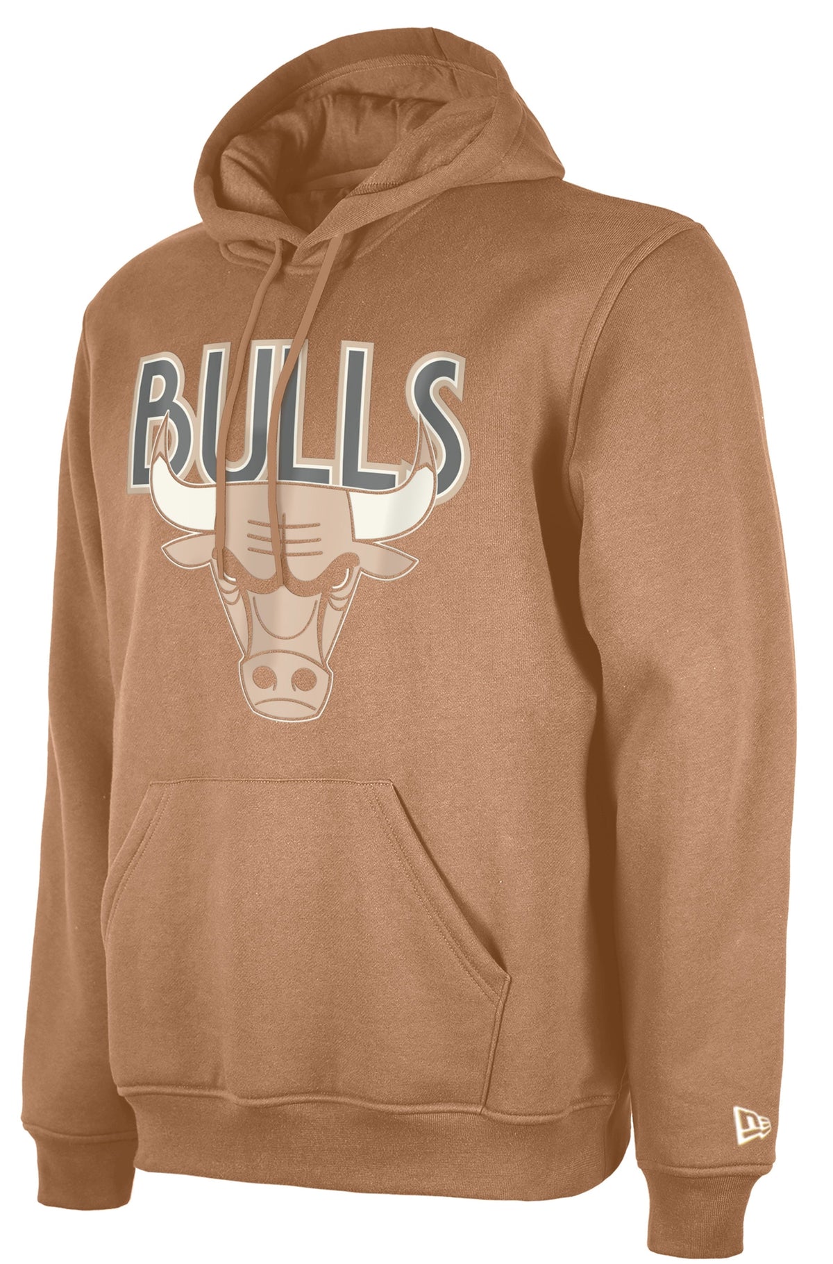 Men's Chicago Bulls New Era Wheat City Edition Pullover Hoodie